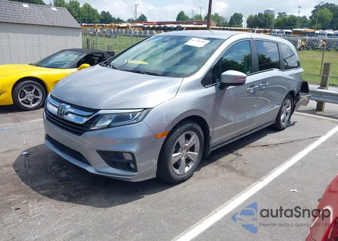 2018 Honda Odyssey Ex from USA, damaged, VIN 5FNRL6H53JB066563